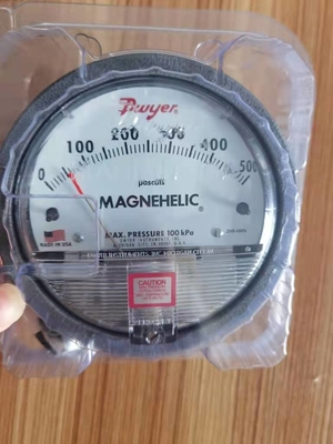 2008 W43AE TK Dwyer MAGNEHELIC 0-8 Inches of water guage New in box 